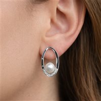 Orecchini Comete Donna in Oro Perla ORP 298